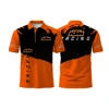 New Style Fashion Comfortable Breathable Buttons Polo Shirt KTM Logo 3D Printed Motorcycle Riding Short Sleeved Sport Shirt 2