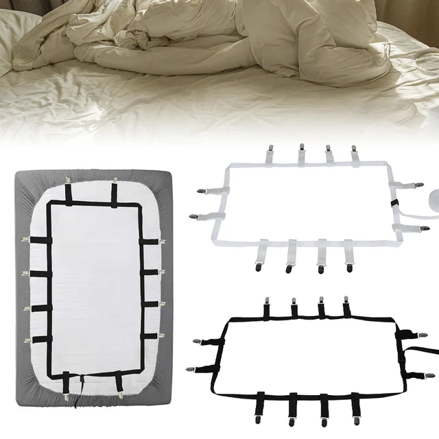  Adjustable Bed Sheet Clips, Sheet Fasteners Holder