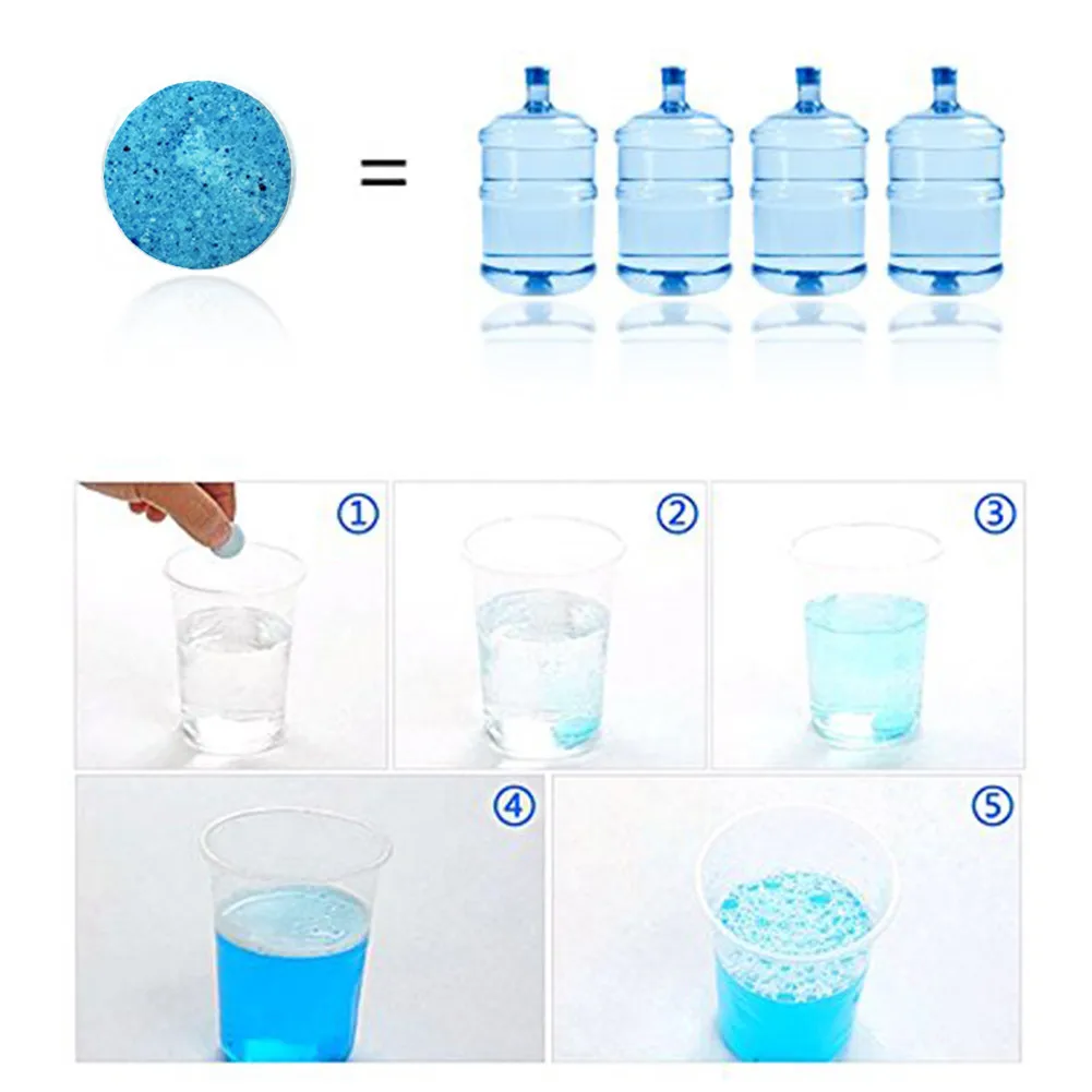 Car Clean Brush Screen Wiper Washer Washer 2Pcs Fluid Concentrate Windshield Cleaner Wash Car Care & Cleaning