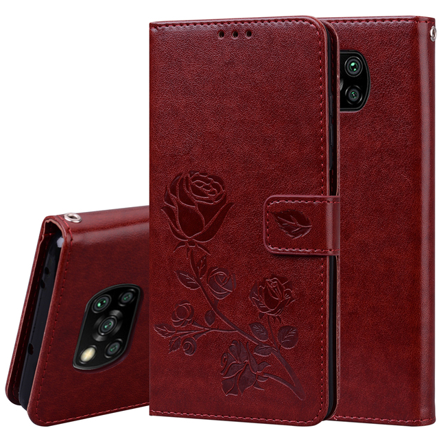 Leather Case For Xiaomi Poco X3 NFC X3 Pro F3 M3 M4 Pro 5G Magnetic Wallet Cover Xiaomi 11 Lite 5G NE 11i 11T Pro Fundas