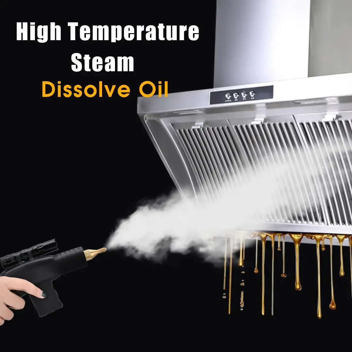 3000W 220V Professional Steam Cleaner Handheld Steam Generator High Pressure Cleaning Machine for Household Kitchen 5