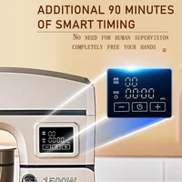 Электрический кухонный блендер SUNATUR: настольный миксер с планетарным венчиком, автоматическая поддержка смешивания для теста, эффективный процессор — изображение 4