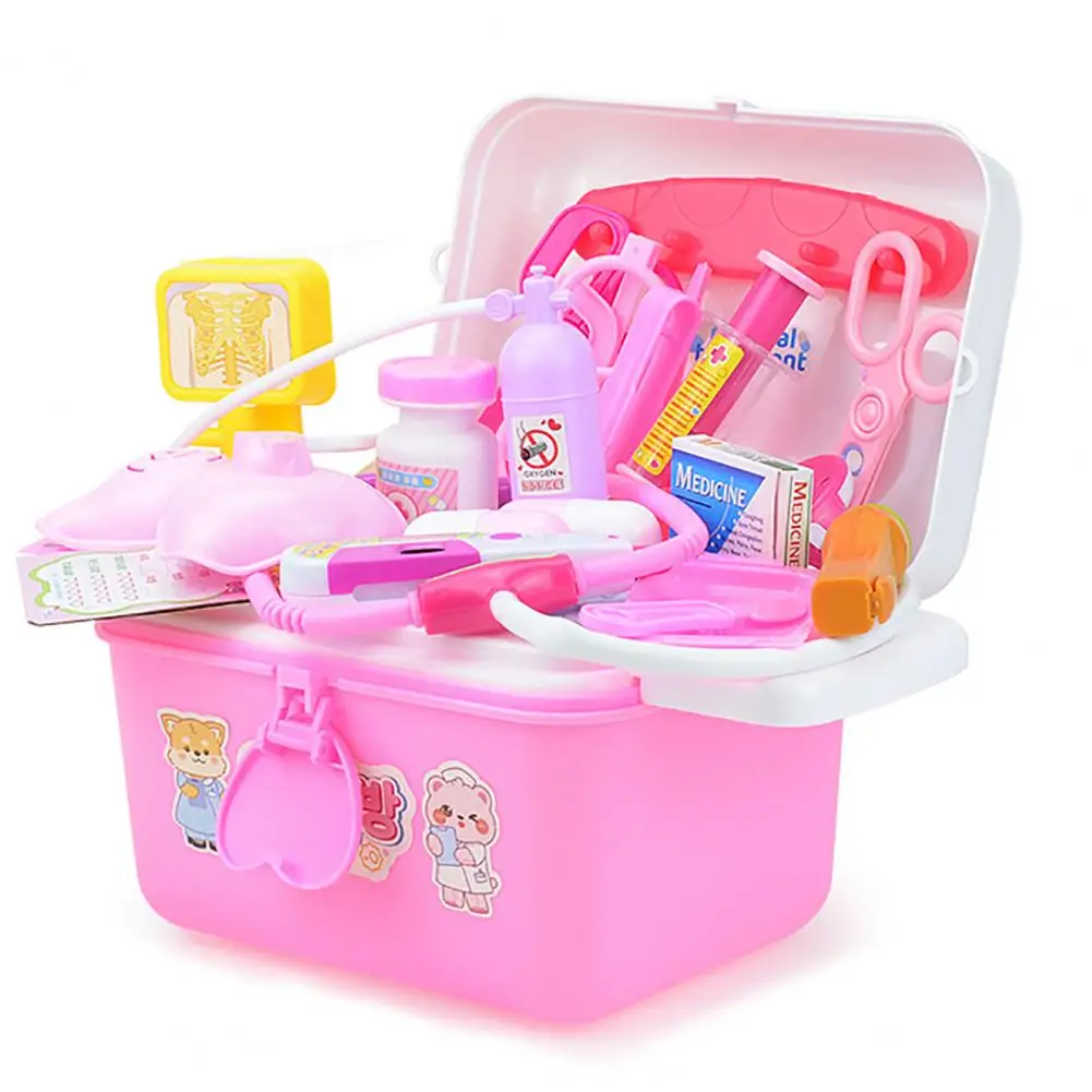 

Play House Toys Educational Little Doctor Role Play Set 31pcs of Simulated Scenes Good Habits Development for Kids for Kids