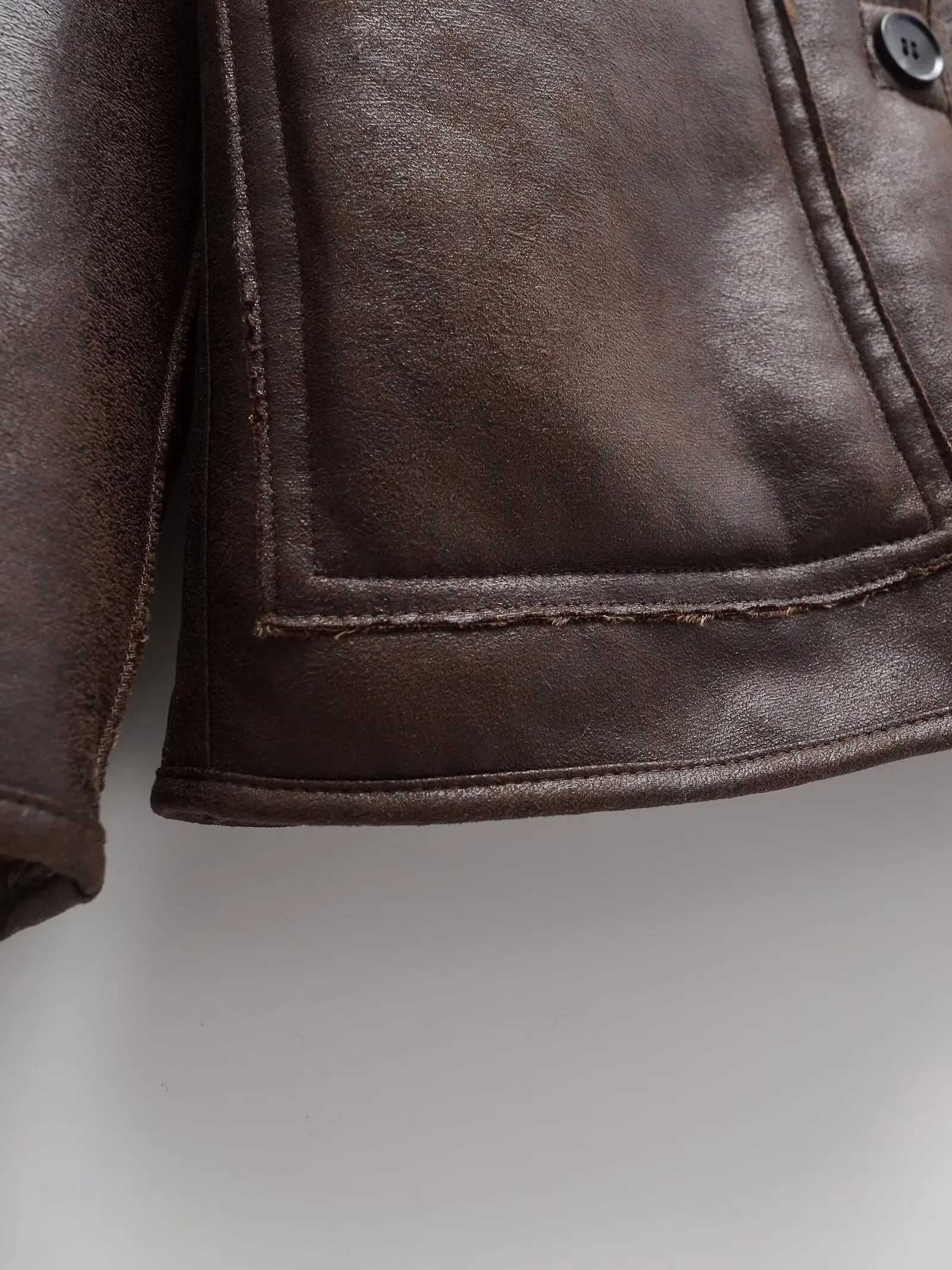 Women's Jackets Winter Leather Coat With Button Outwear Solid Thick Warm Long Sleeve Tops 2024 inszarts Casual Loose Woman Coat