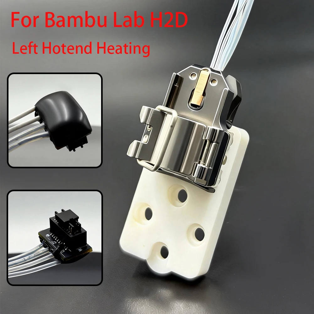 Kit de Montaje de Hotend de Cerámica de Zirconia Mejorada para Bambu Lab H2D H2C, Resistente a Altas Temperaturas