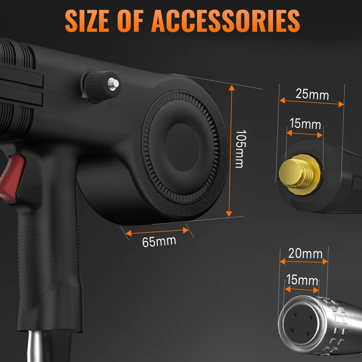 MIG Airless Torch Welding Torch Gun With Built-in Wire Feed Device Push Pull Wire Feeder Drawing Accessories gas torch welding torch welding wire feeder