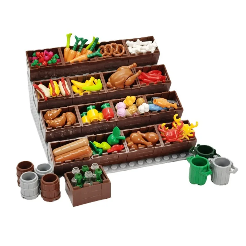 Compatible With Lego Food Complete Accessories Fruit And Vegetable