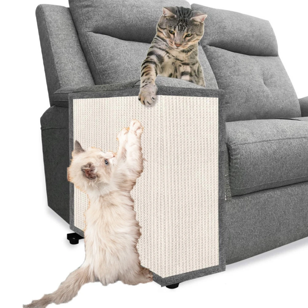 Sillón rascador para gatos, protección de muebles de sisal natural contra  gatos, rascador de esquina para sofá, silla, sofá, fácil instalación