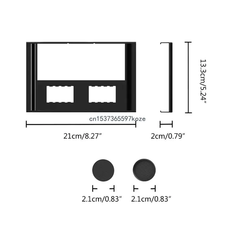 컨트롤러 조이스틱 캡이 포함된 Go 게임패드 커버용 콘솔 케이스
