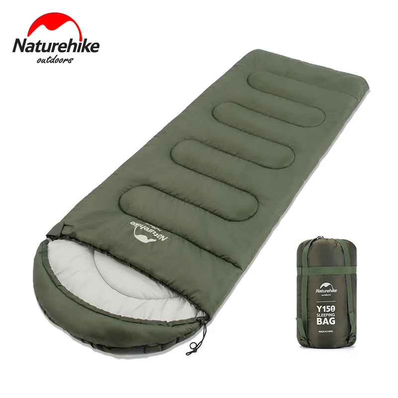 Naturehike SunnySky 0 Degree Sleeping Bag – Cold Weather Cotton Flannel Lined, All-Season Camping Bag For 1 Person