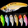 6pcs Metal VIB 3g 7g10g 15g Fishing Lure Mini Vibration Spoon Spinner Crankbait Bass Artificial Hard Bait Cicada Fishing Tackle 2