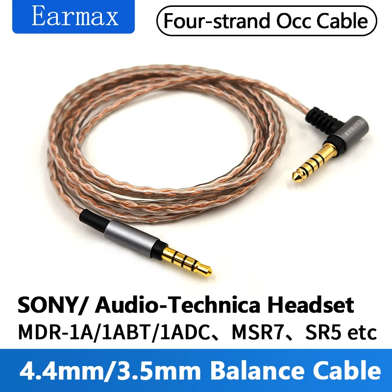  ũī MDR-1A 1000X 1000XM2 1000XM3 MSR7 SR5 ̾ ü 4.4mm 2.5mm 뷱 3.5mm ׷̵ ̺