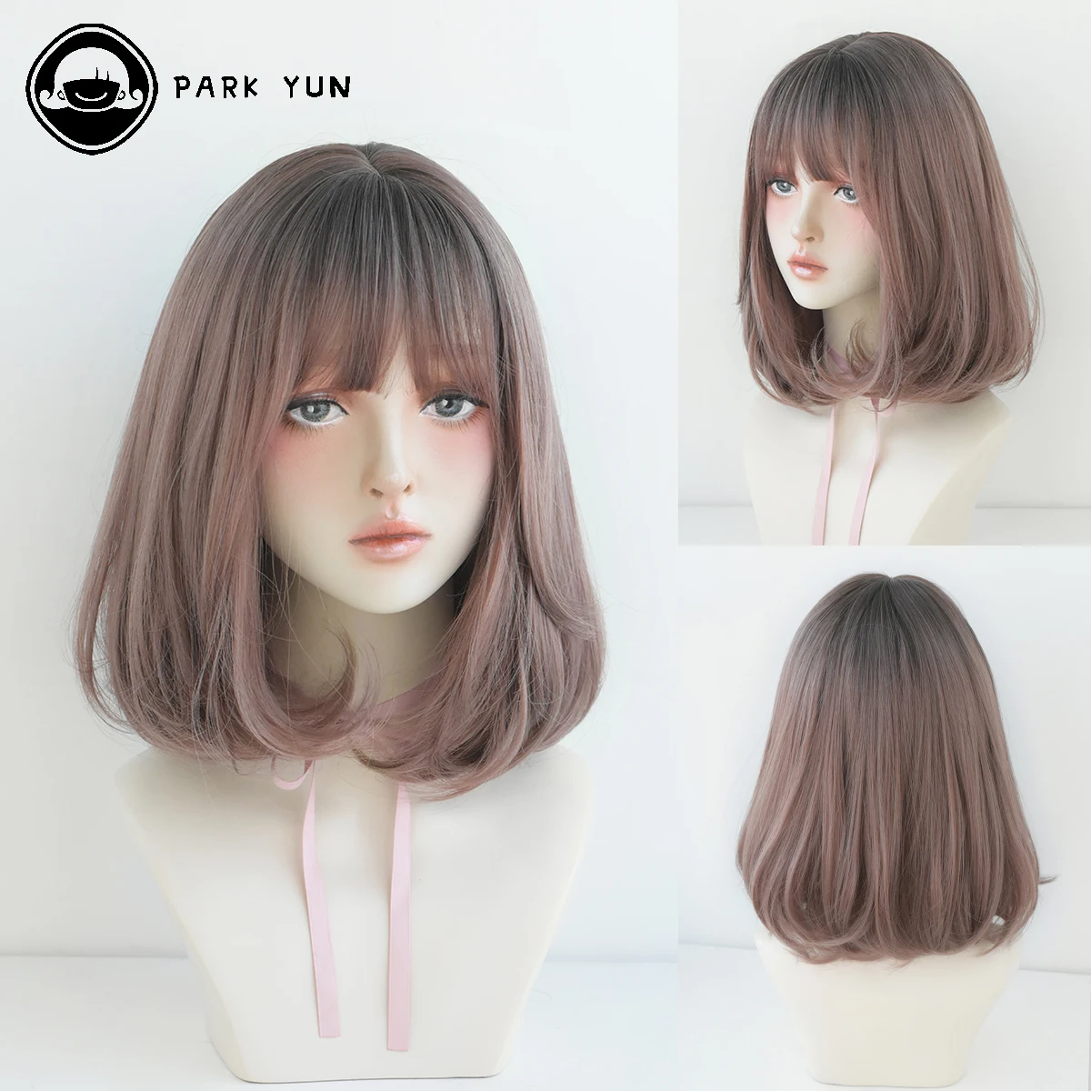 Perruque Poupée JUMEAU (cheveux Naturels Bruns, 31,5 Cm/12.4HC)