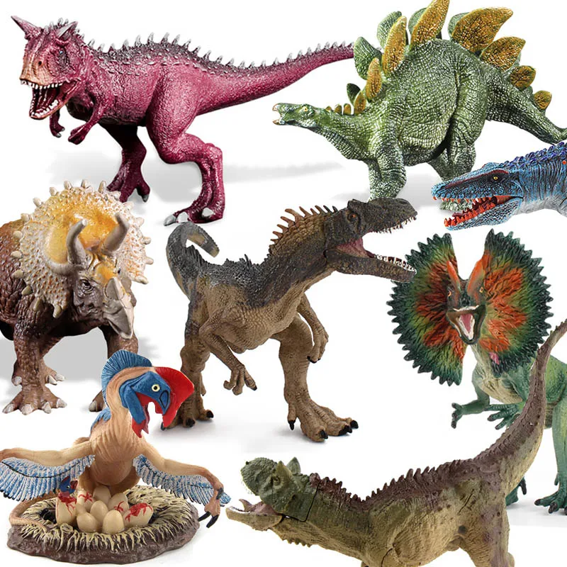 Oviraptor Egg Robber Dinosaurs Toy Figure Model Kids Christmas Gift Party Favor 