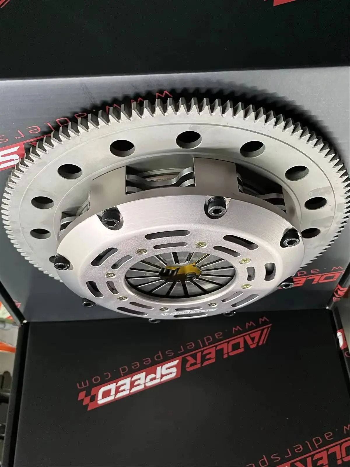 ADLERSPEED 7.25인치(185mm) 레이싱 및 스트리트 트윈 디스크 클러치 키트 (90-02년식 혼다 프렐루드 어코드 H22 H23 F22 F23 용)