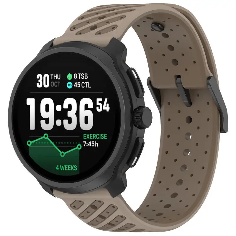 Premium 22mm Silicone Replacement Watch Band - Versatile Wristband Bracelet