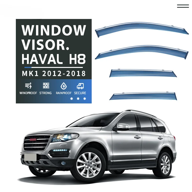 

Ветрозащитный козырек для окон HAVAL H8 2012-2018