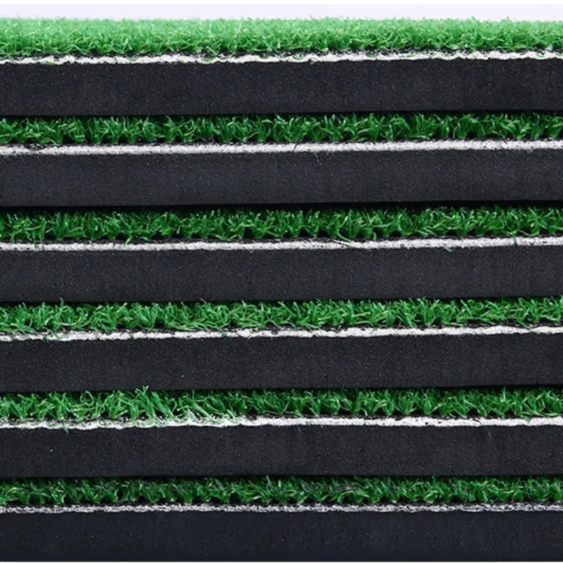 PGM Golf Mat Portable with Rubber Tee Seat Realistic Turf Putter Mat Outdoor Sports Golf Training Turf Mat Indoor Office