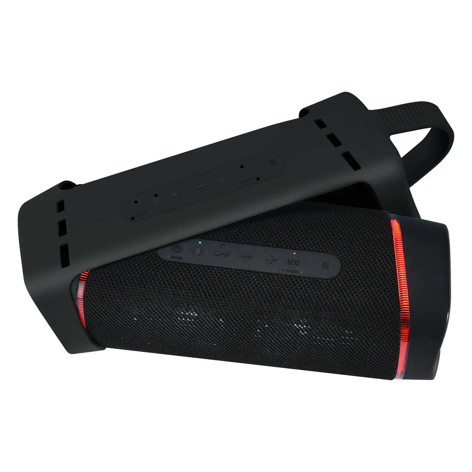 Soft Silicone Carrying Pouch Shock Proof Waterproof Speaker Protective Case Bluetooth-compatible Speaker Cover for Iconic Brand SRS-XB33
