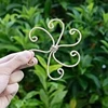 Metal Plant Climbing Bracket Flower Shaped Plant Holding Clip Green Plant Vine Climbing Golden Grapple Bracket 2