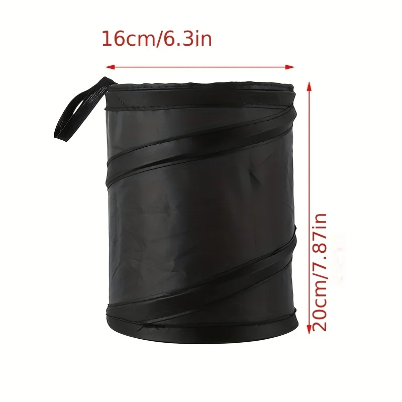 Car Trash Can Leak-Proof Waterproof Collapsible Pop Up Trash Bag Portable Garbage Bin Waste Basket Bin Rubbish car trash can car trash bag