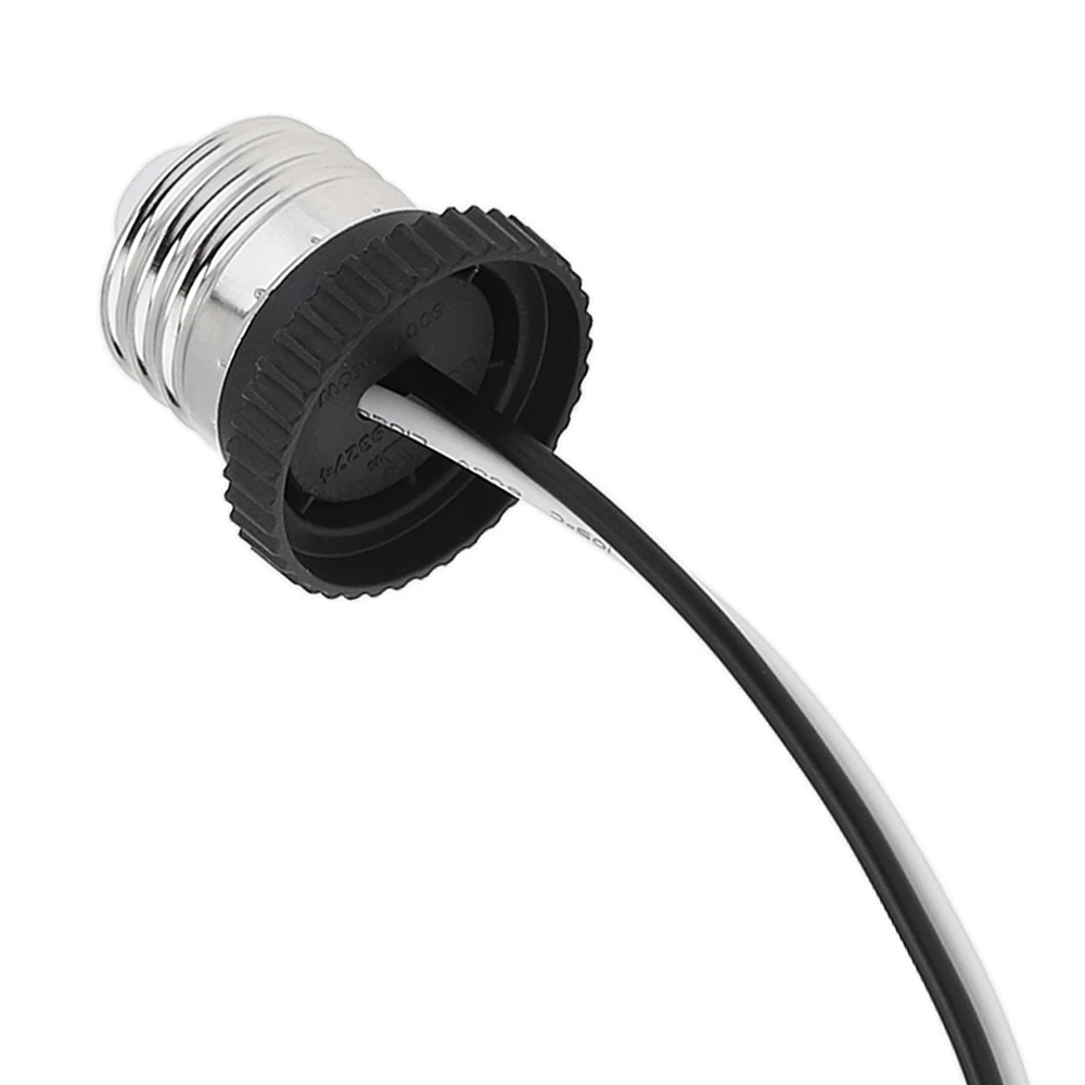 E26 Sockel adapterst ecker mittlere Basis stecker schraube in Glühbirnen fassung Pigtail für LED-Decken leuchten Down light