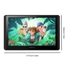 12HD-A H-IPS LCD Graphics 11.6in Digital Art Tablet 8192 Levels 1366x768 Display with Battery-Free Stylus Tilt for Windows MacOS 6