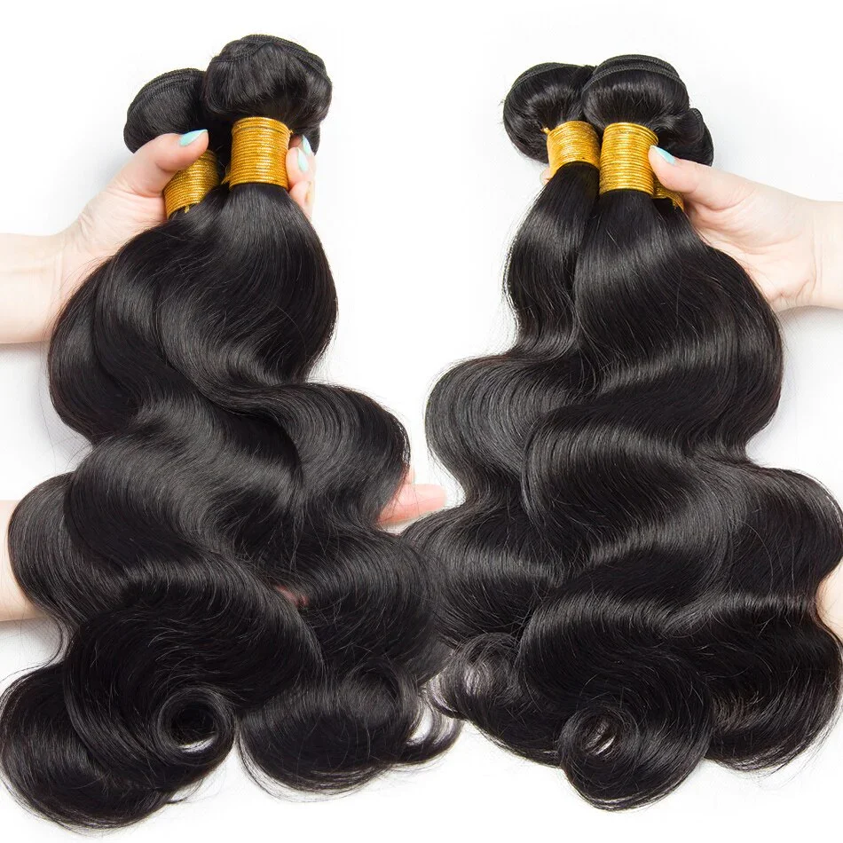 30 Inch Body Wave Bundles 12A Brazilian Human Hair Weave Bundles 1/3/4 PCS Remy Hair Extensions For Women Natural Black 100g/PCS human hair extensions,human hair bundles