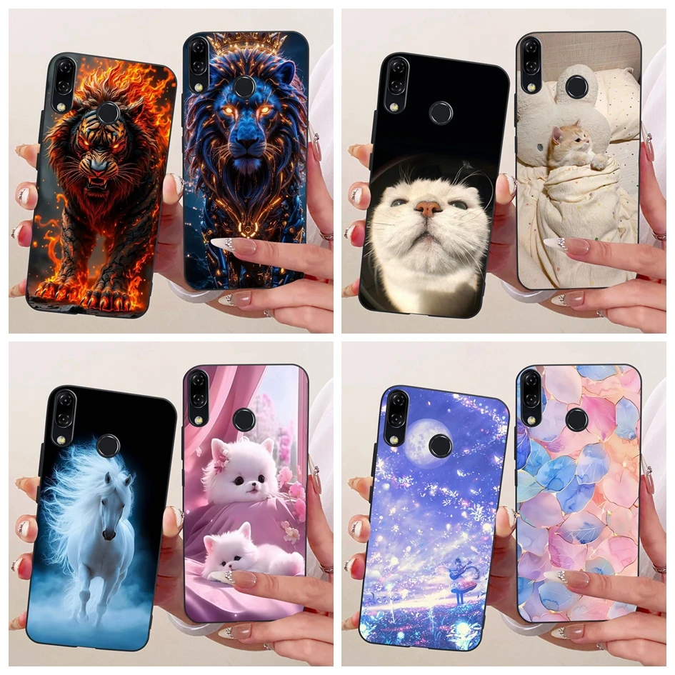 Stylish Black Soft TPU Phone Case - Sleek Protective Cover