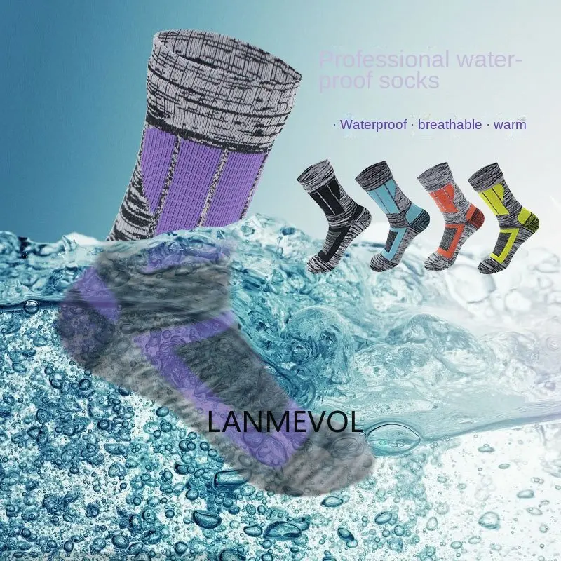 Camouflage Waterproof Socks waterproof socks water sport socks Hiking Outdoor Sports Climbing Hiking Camping Sock for Men Women
