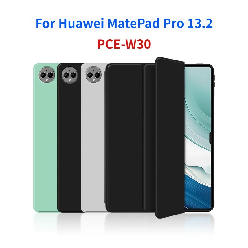 

For Huawei MatePad Pro 13.2 Inch 2023 Tablet Protective Case Trifold Stand Cover For HUWEI Mate Pad PRO Matepad Pro 13.2"PCE-W30