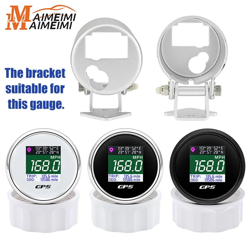 52MM Waterproof GPS Speedometer For Boat Car Multifunctional Digital ...