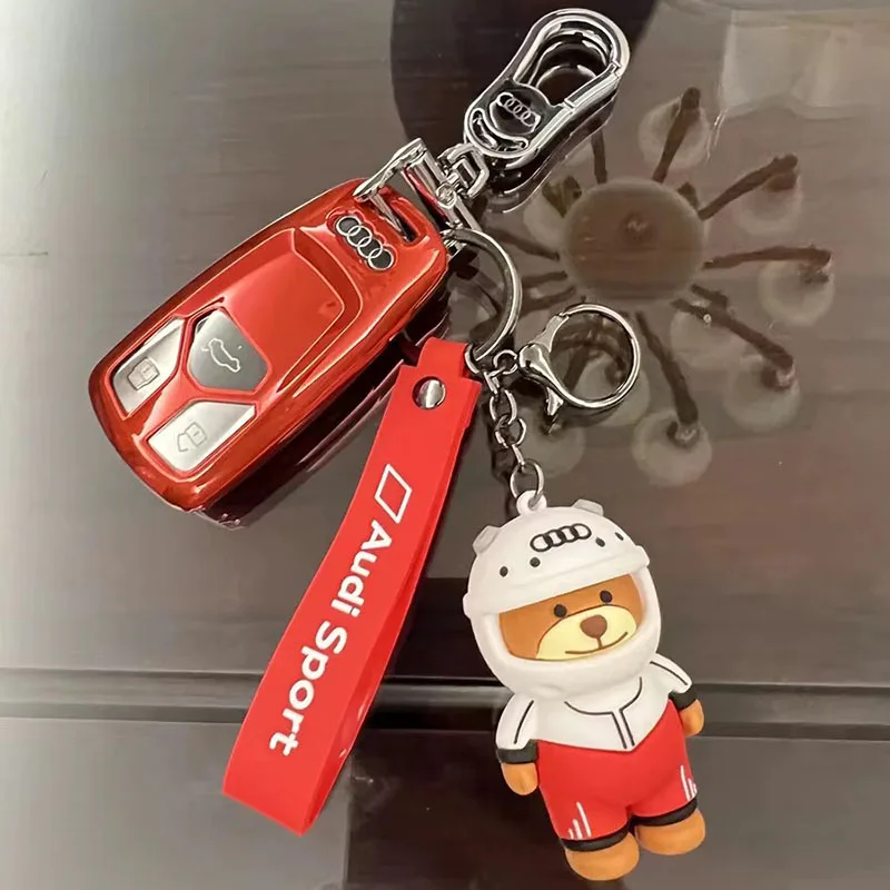 クマキーリング車のキーホルダーカスタムギフトエンブレム