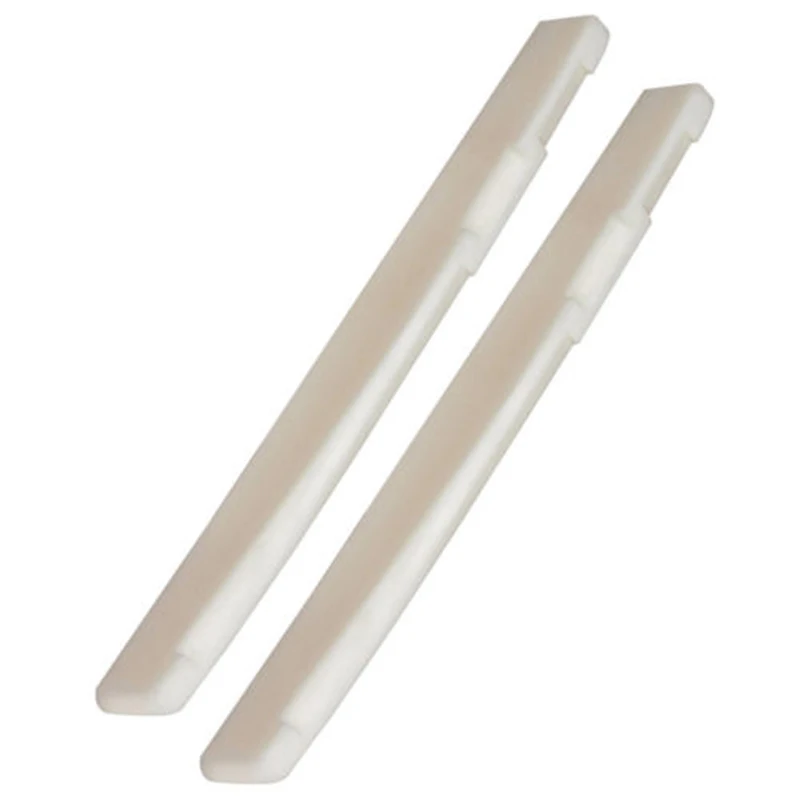 

Quality bone bridge saddle and nut set for 6 string acoustic guitar upgrade your instrument's sound and performance