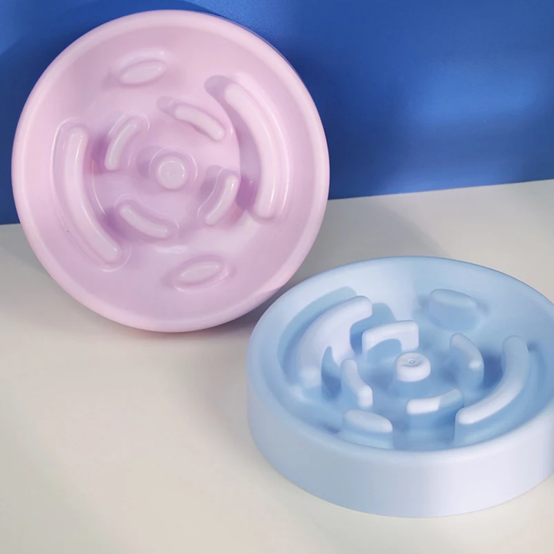 Title 15, Pet Dog Slow Feeder Bowl Non Slip Puzzle Bowl A...