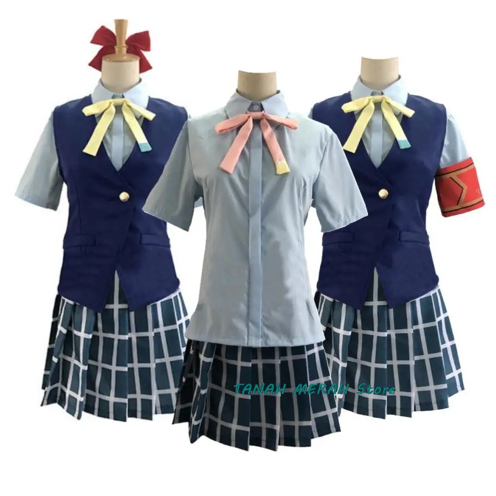 

Anime Takasaki Yu Ousaka Osaka Shizuku Mifune Shioriko LoveLive Love Live! Nijigasaki High School Idol Club Cosplay Costume Suit