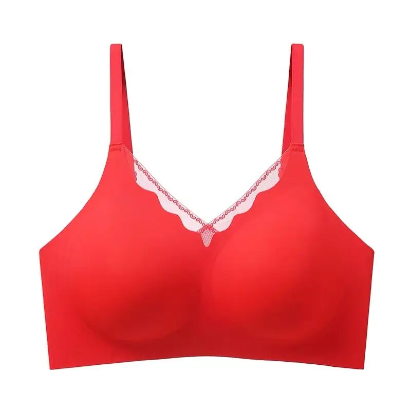 

Женский бесшовный бюстгальтер с тонкой чашкой, Размеры M, L, XL, XXL