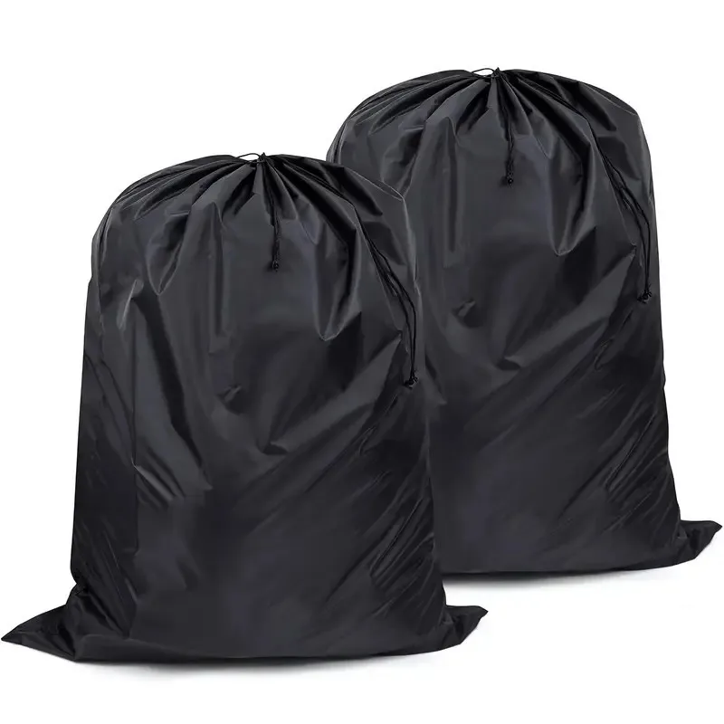 1 Piece Water-Repellent Oxford Storage Bags with Drawstring 110x140cm Dustproof Big Pouches Home Organizer for Clothes Toys 1