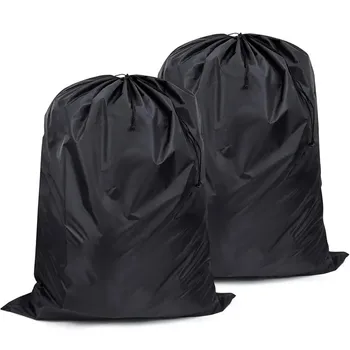 1 Piece Water-Repellent Oxford Storage Bags with Drawstring 110x140cm Dustproof Big Pouches Home Organizer for Clothes Toys 1