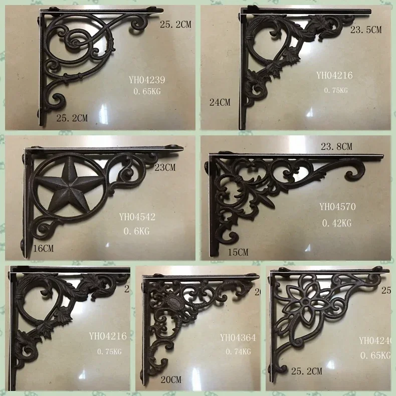 Cast Iron Kitchen Storage Angle Bracket