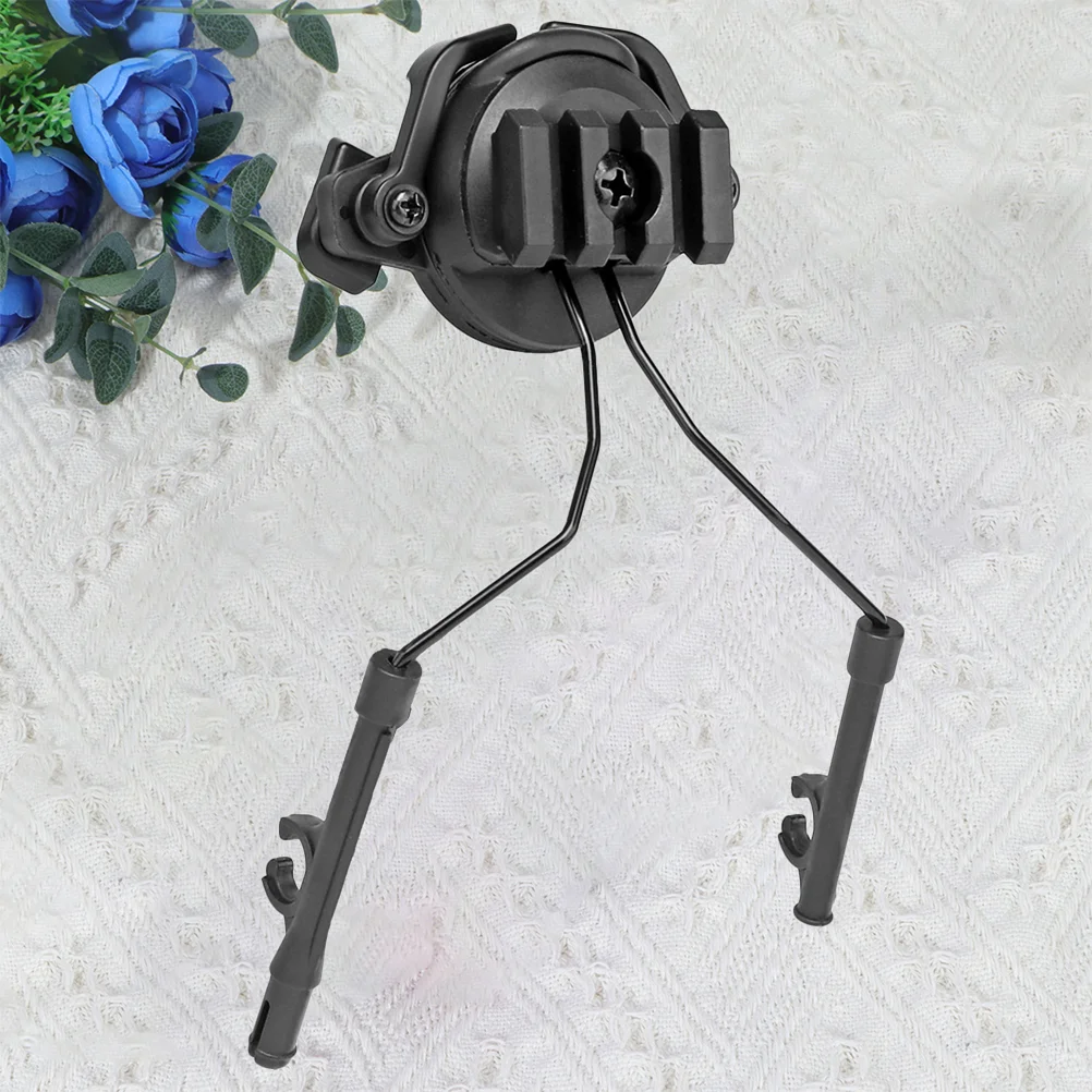 

Besportble Headset Stand Headset Adapter Arc Rail Adaptor Headphones Bracket Hunting Earmuffs Support Ops- Core