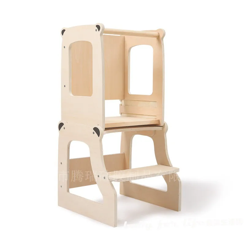 Montessori Toddler Learning Tower, Kitchen Handwashing Steps, Baby Wash Boarding Chair, Children's Treadmill Footstool