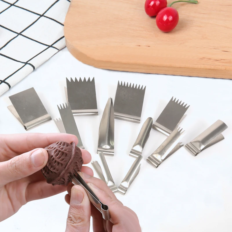1 Pcs Walnut Crisp Clip Pastry Tools