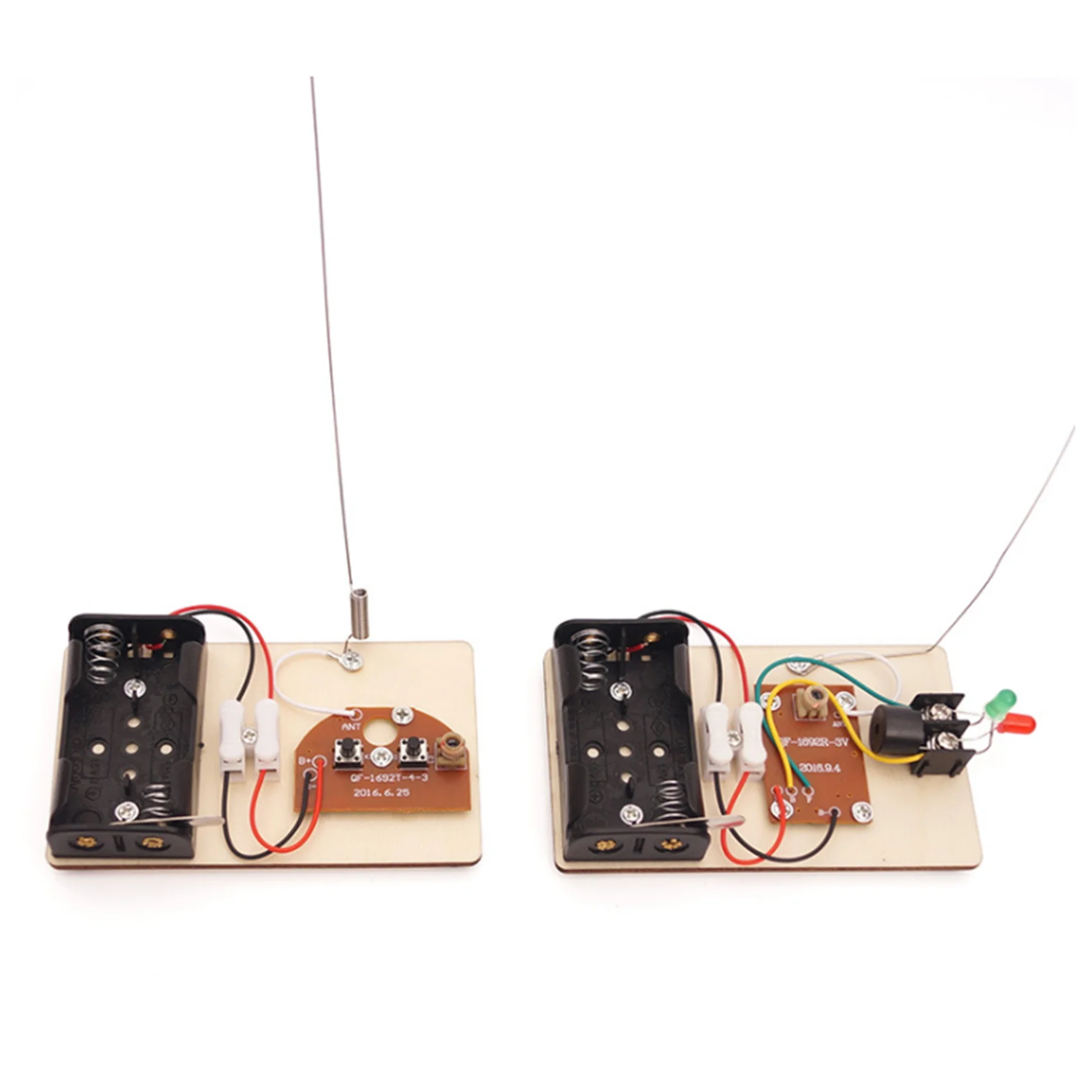 

Wireless Telegraph Receiver Transmitter Module DIY Toy Model Electrical Circuit Scientific Experiment Materials Kit