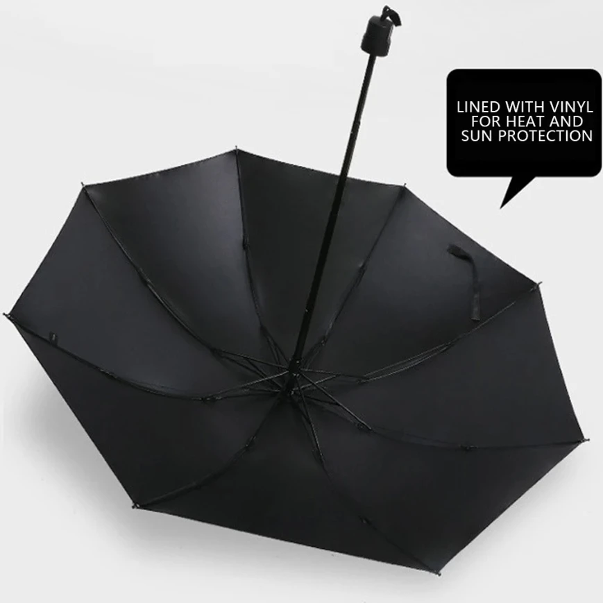 Umbrellas Sunshade Cartoon rain and sunny manually folded student portable umbrellas sun umbrellas accessories Outdoor equipment - 5