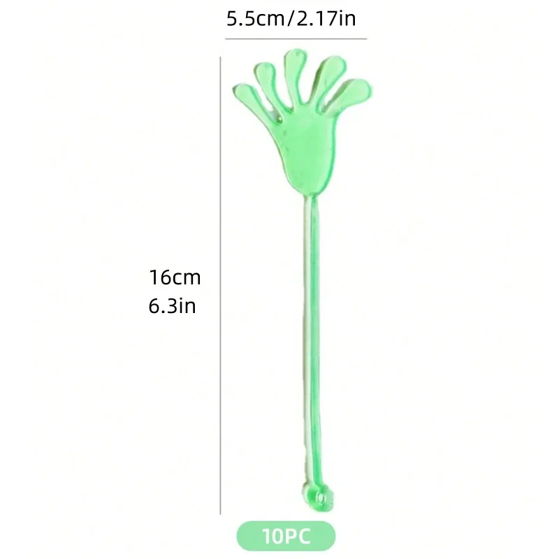 10/20/50/100PCS Kids Funny Sticky Hand Toys Elastic Sticky Squishy Slap Palm Toy Novelty Gift Party Favors Supplies sticky hands toys,party toys,toy gift filler