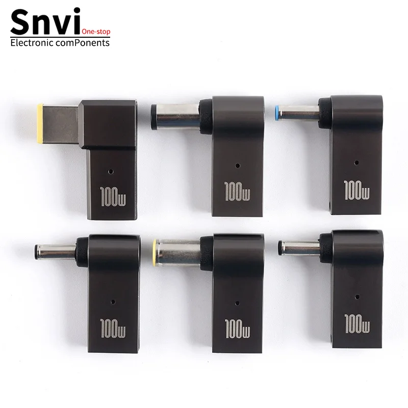 High-Power 100W Fast Charging Adapter: Type-C to DC PD Trigger Cable with Round/Square Port