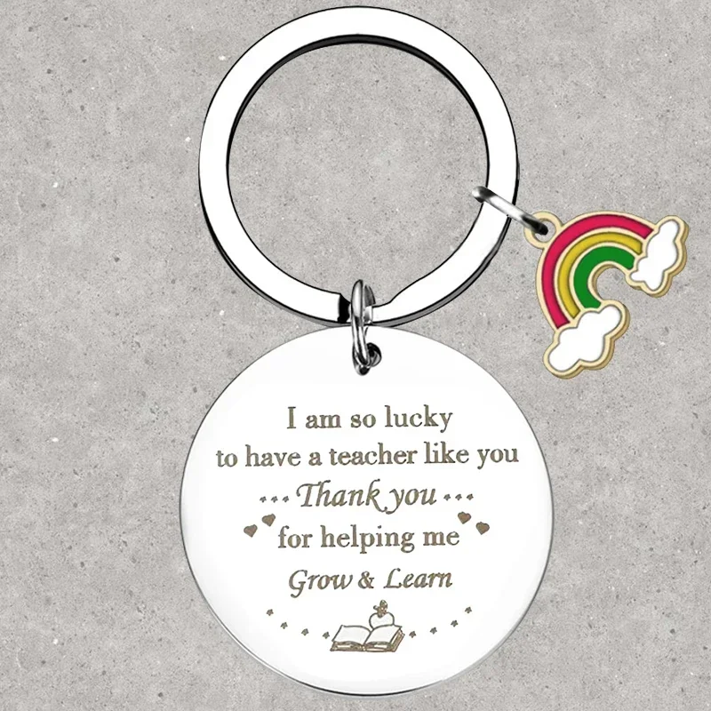 

Hot Teacher Appreciation Keychain Thanksgiving Gifts teacher Key Rings music science art dance special education teacher gifts