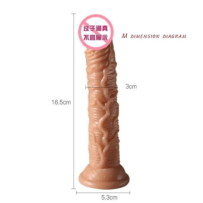 Sex Toys Realistic large jelly dildo female masturbation masturbation vagina clitoris and anus stimulation soft suction cup sex toy sex toys