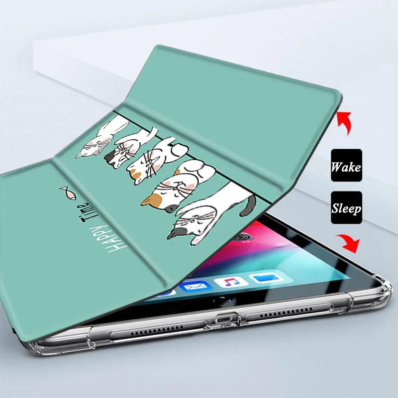 iPad Case Marble Leather Smart Cover For iPad 11 //9.7 5/6th 10.2 9th 7th/8th 2 Air 1/2 Mini 1/2/3/4/5/6 pro10.5
